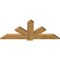 Ekena Millwork Kennewick Rough Sawn Timber Gable Bracket, Western Red Cedar, 60"W x 25"H x 2"D x 6"F, 10/12 Pitch GBW060X25X0206KEN00RWR - alternate 5